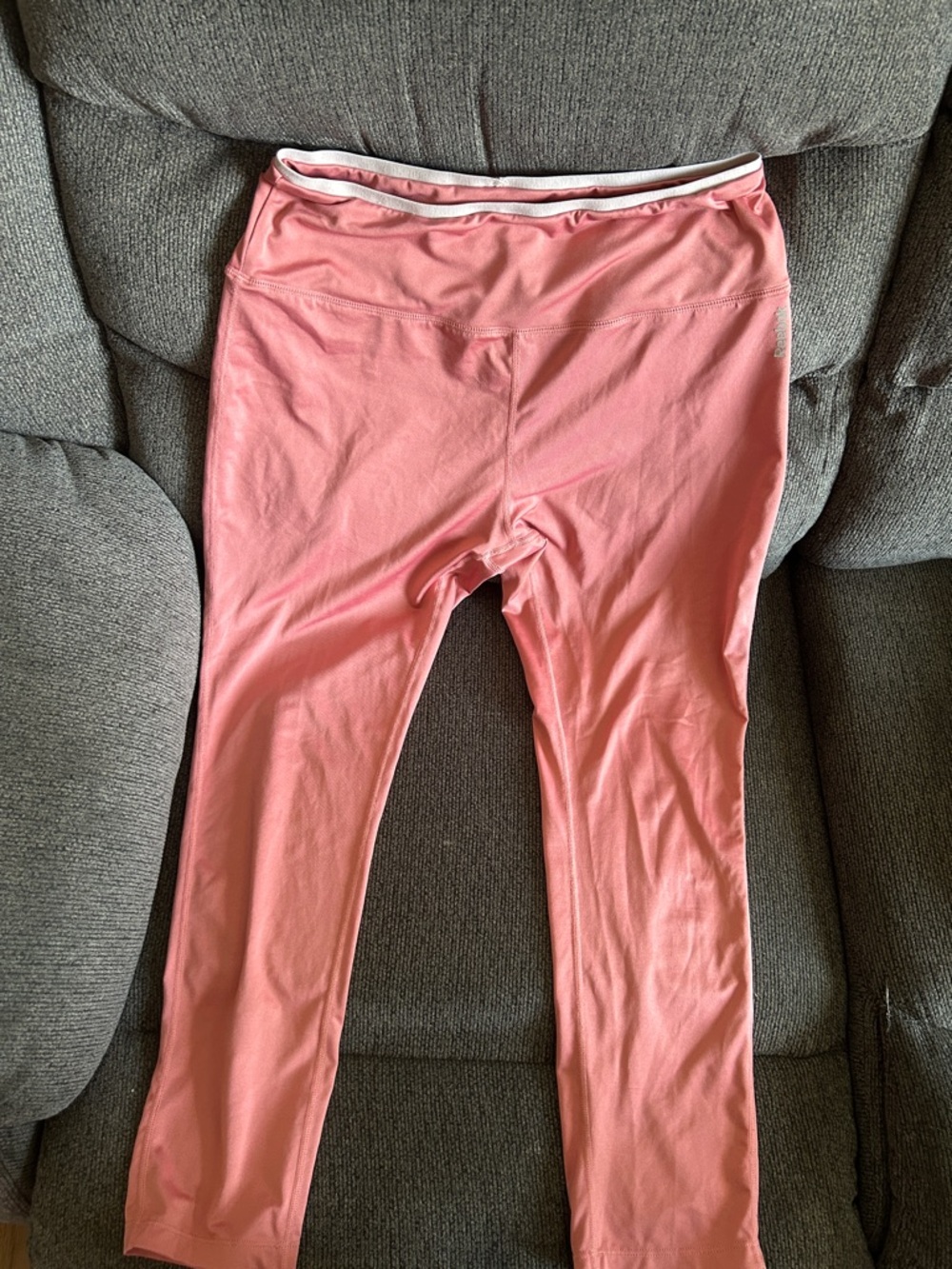 Pink Reebok Athletic Leggings